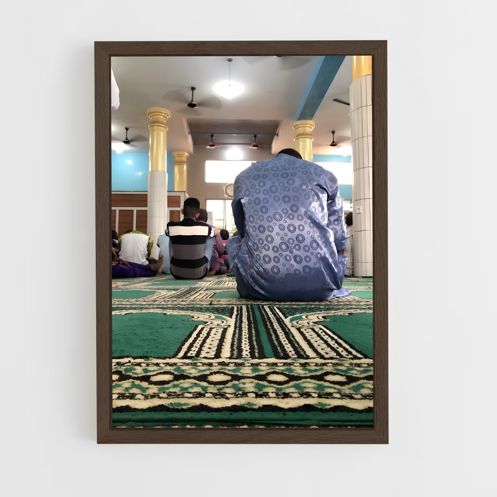 ap-old friday mosque moroni-6 cadre Bois foncé