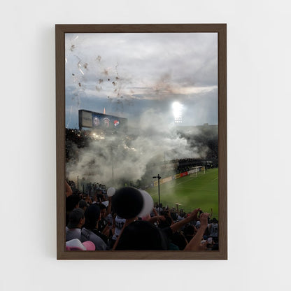 ap-olimpia asuncion-1 cadre Bois foncé