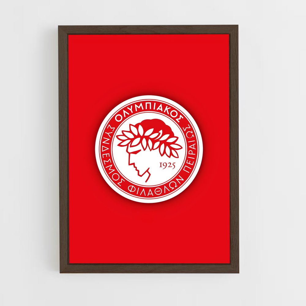ap-olympiacos fc-3 cadre Bois foncé
