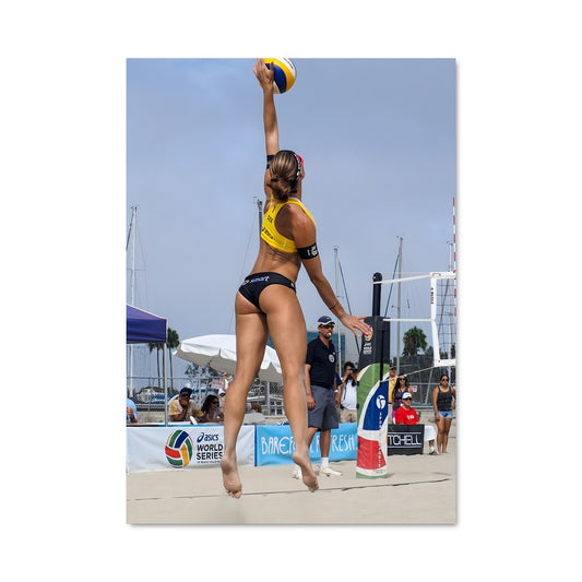 Poster Saut en Plage