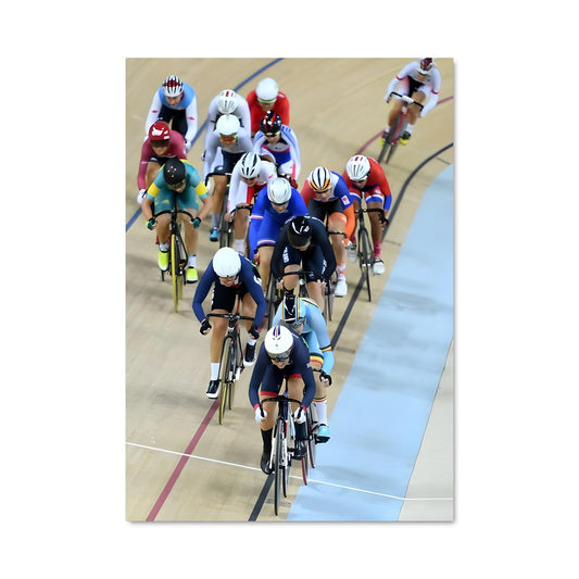 Poster Olympic cycling tournament 65354