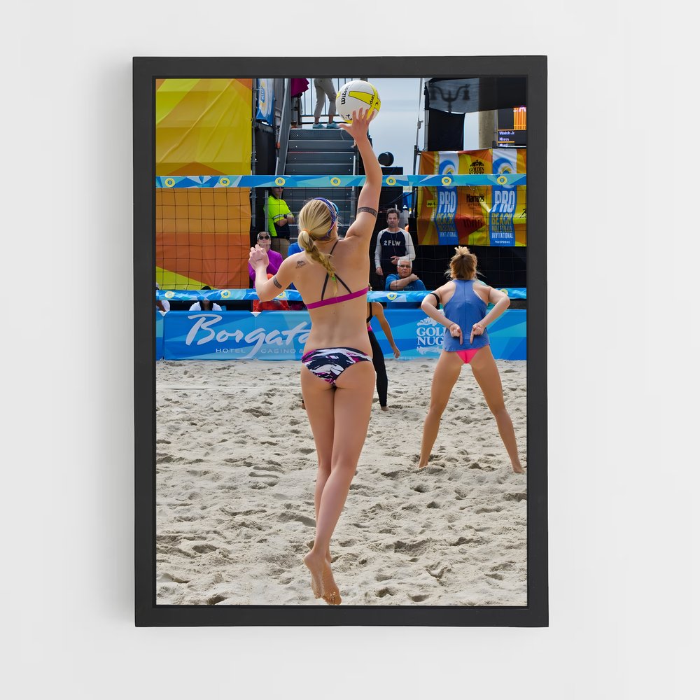 ap-olympic beach volleyball tournament-2 cadre Noir