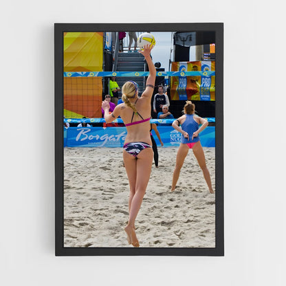 ap-olympic beach volleyball tournament-2 cadre Noir