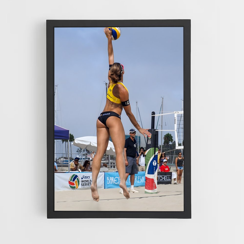 ap-olympic beach volleyball tournament-8 cadre Noir