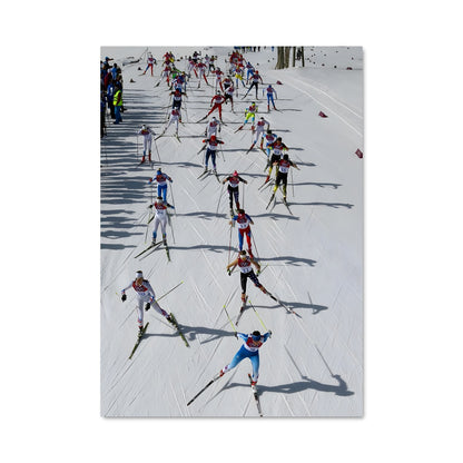 Poster Olympics cross country skiing 75695