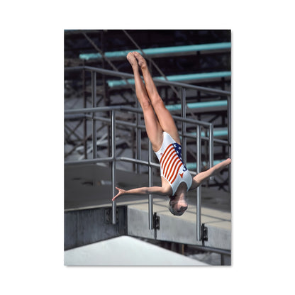 Poster Plongeon Éblouissant