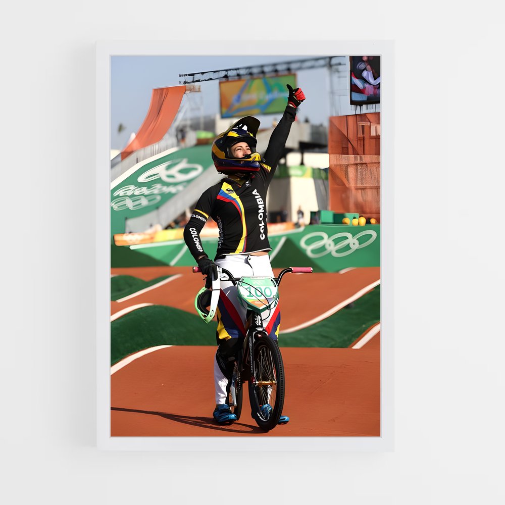ap-olympics bmx-1 cadre Blanc