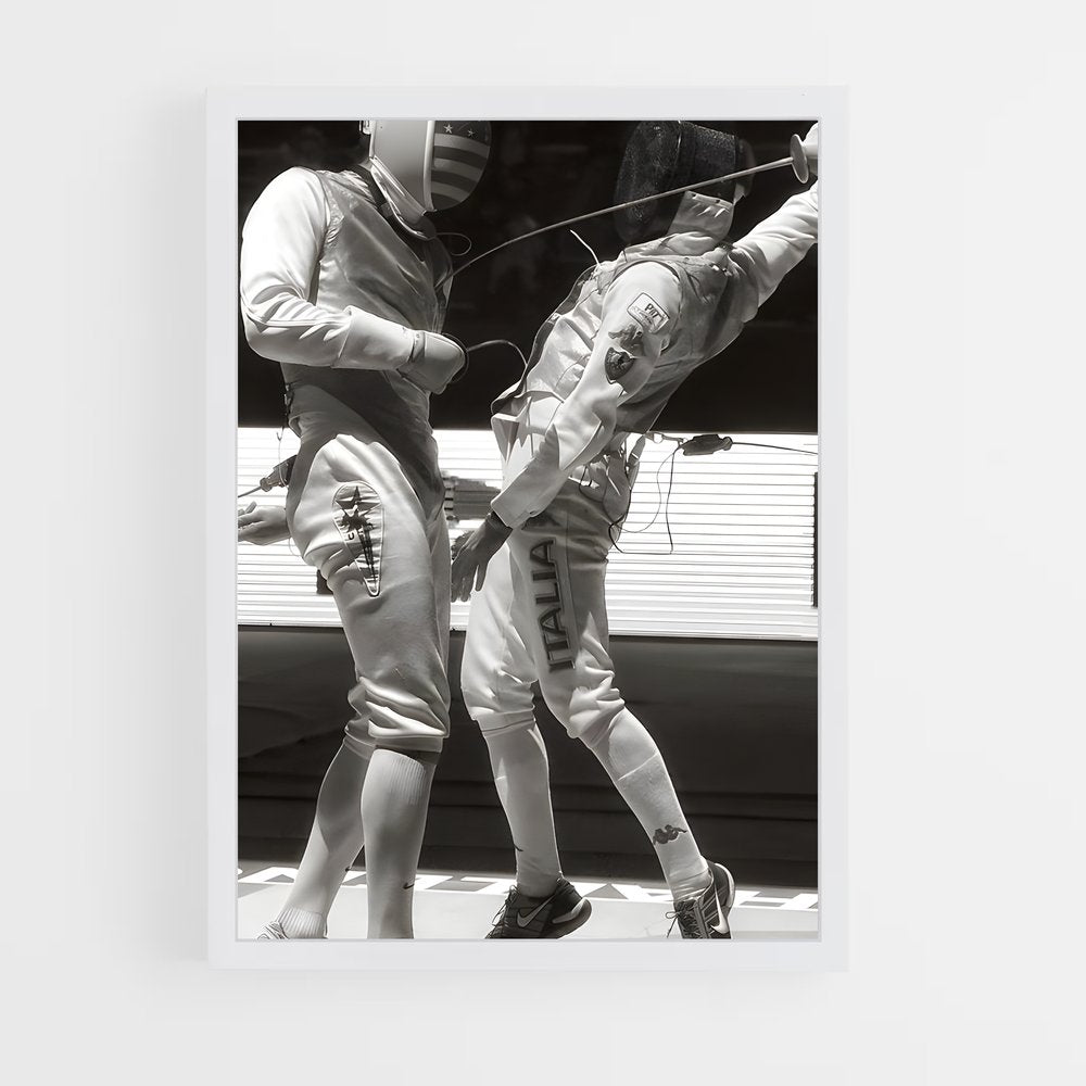 ap-olympics fencing-1 cadre Blanc