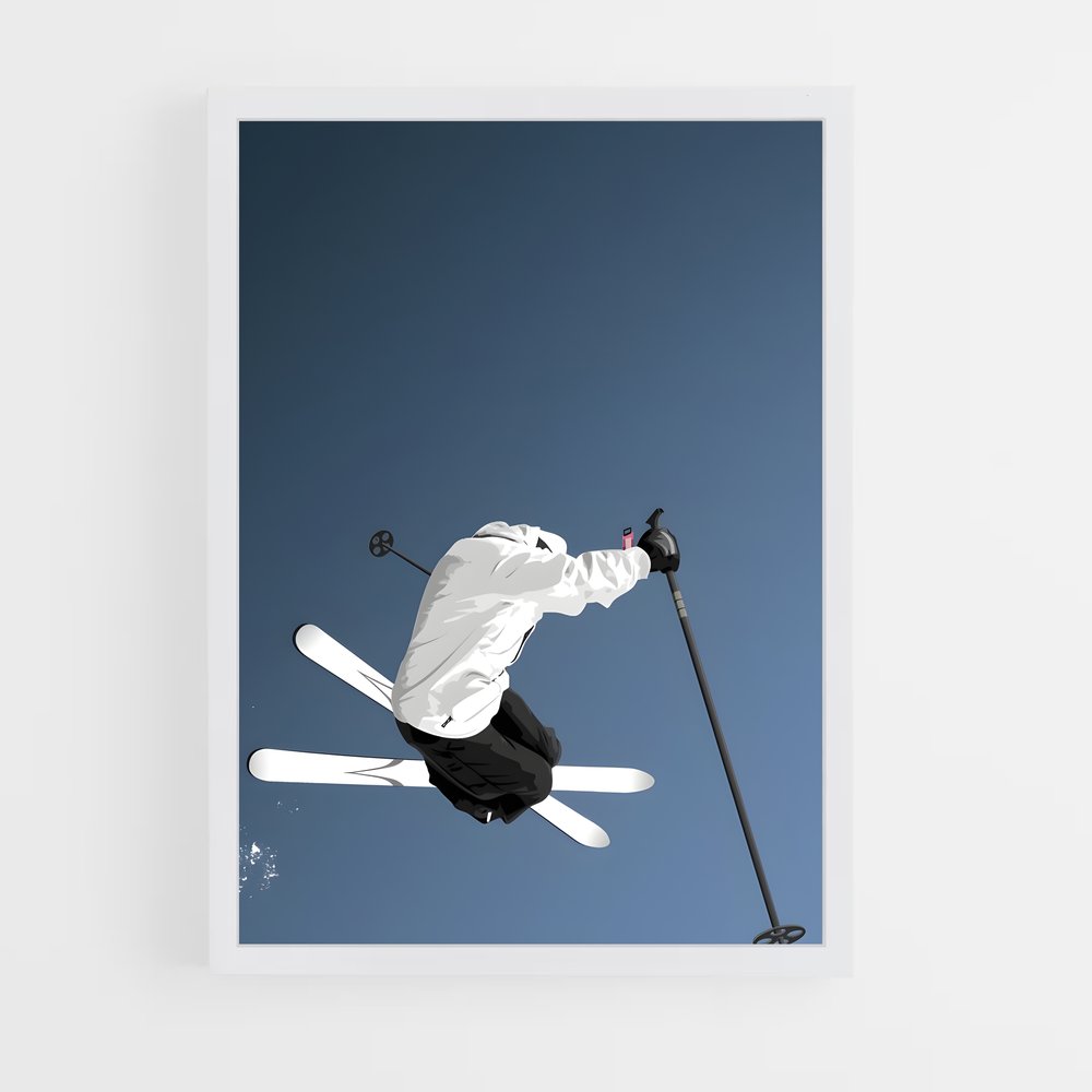 ap-olympics freestyle skiing-1 cadre Blanc