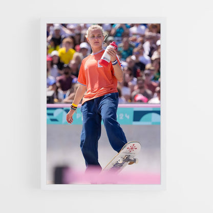 ap-olympics skateboarding-2 cadre Blanc