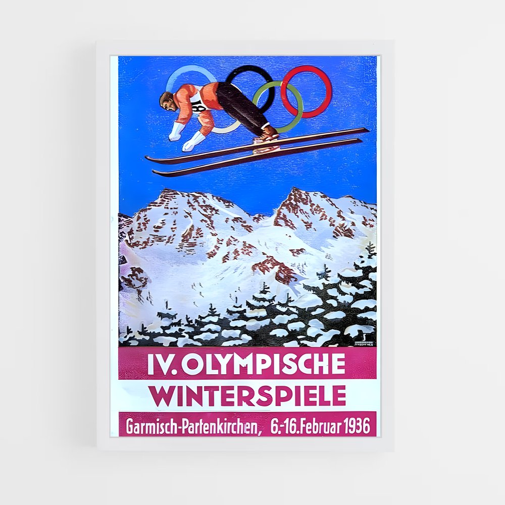 ap-olympics ski jumping-4 cadre Blanc