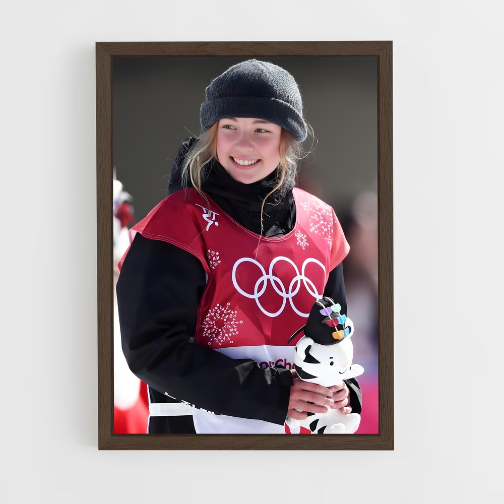 ap-olympics snowboarding-6 cadre Bois foncé