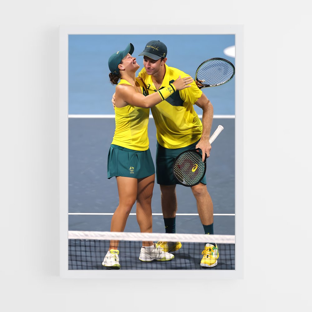 ap-olympics tennis-4 cadre Blanc
