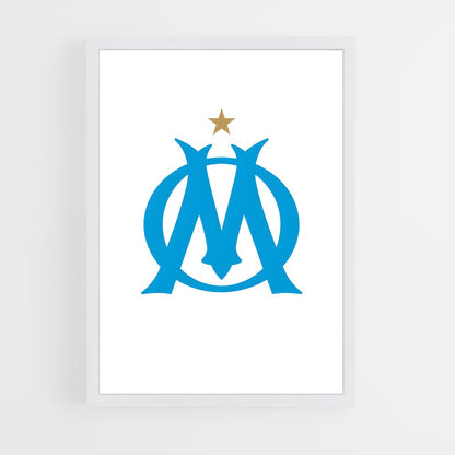 ap-olympique de marseille-6 cadre Blanc