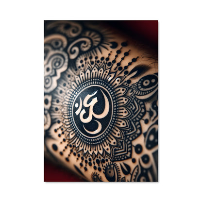 Poster Om Tattoo