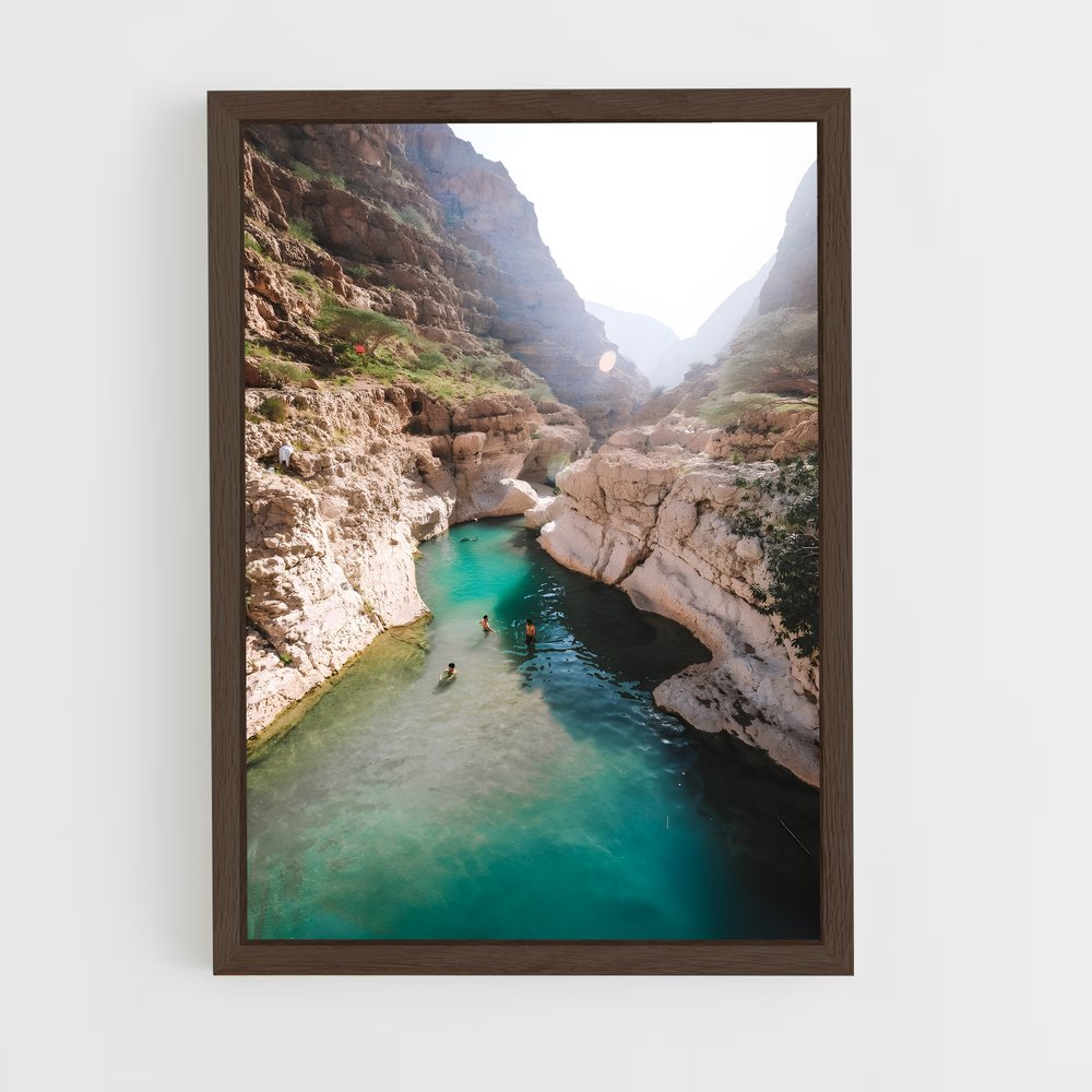 ap-oman-6 cadre Bois foncé
