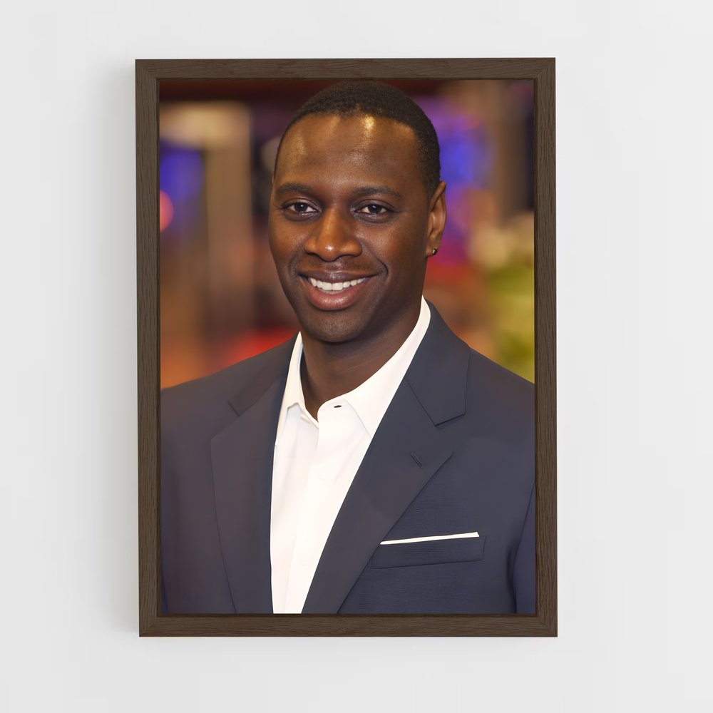 ap-omar sy-4 cadre Bois foncé