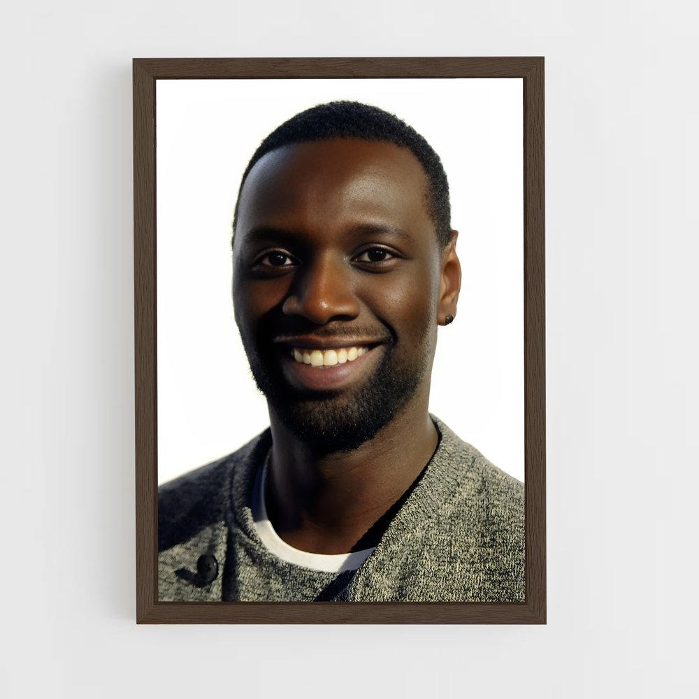 ap-omar sy-5 cadre Bois foncé