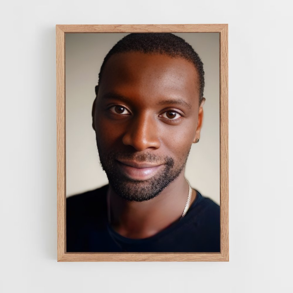 ap-omar sy-6 cadre Bois clair