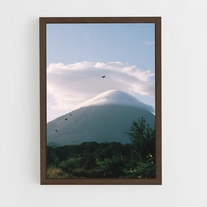 ap-ometepe island-3 cadre Bois foncé