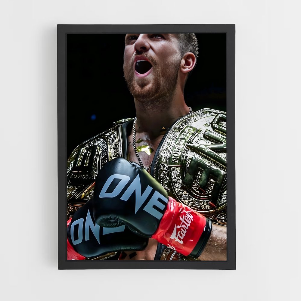 ap-one championship kickboxing-1 cadre Noir