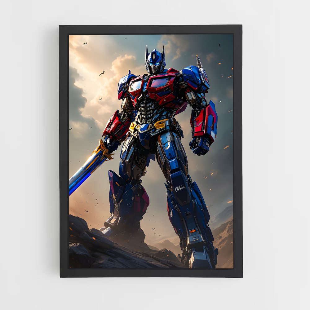 ap-optimus prime-1 cadre Noir