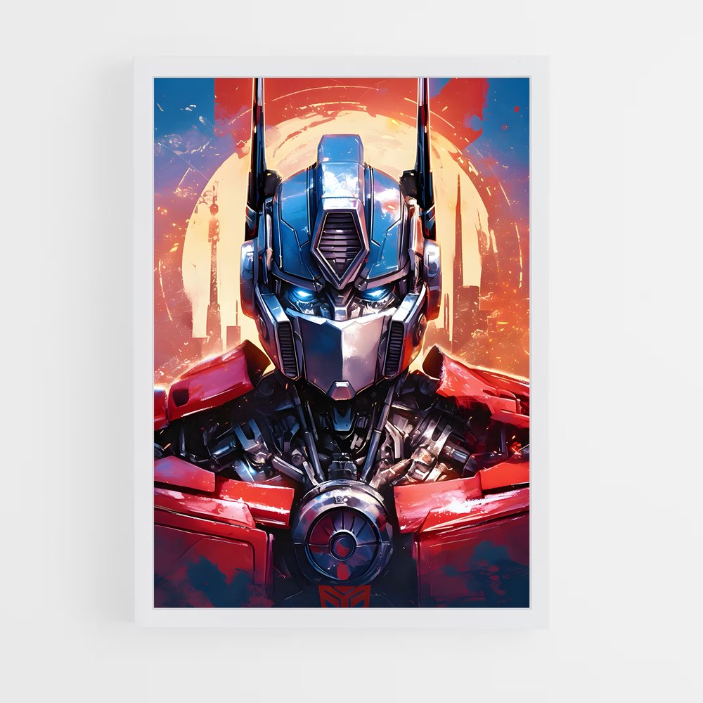 ap-optimus prime-3 cadre Blanc
