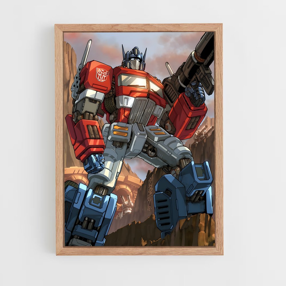 ap-optimus prime-6 cadre Bois clair