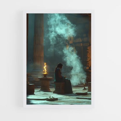 ap-oracle of delphi-2 cadre Blanc