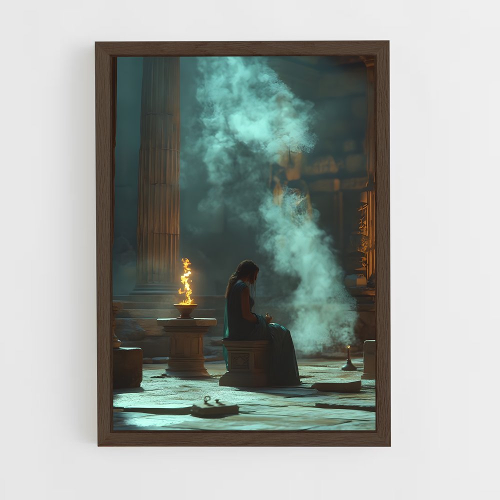 ap-oracle of delphi-2 cadre Bois foncé