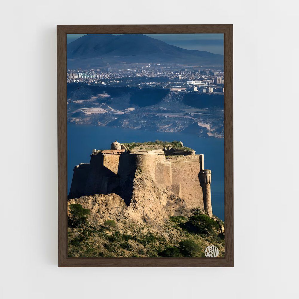 ap-oran-9 cadre Bois foncé