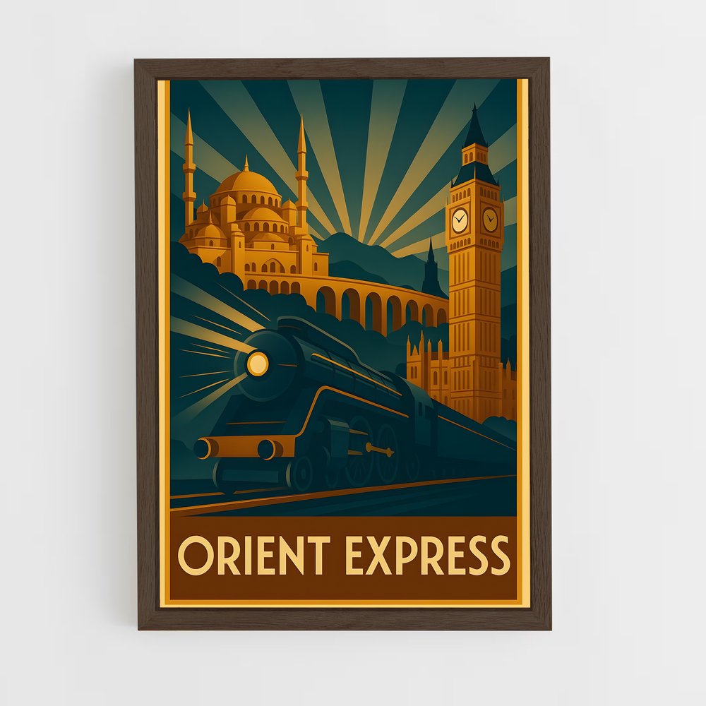 ap-orient express-1 cadre Bois foncé