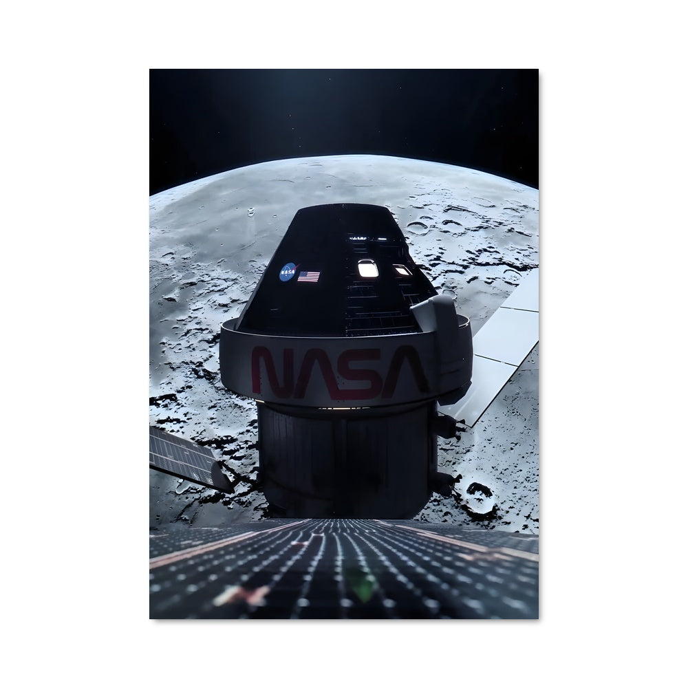 Poster Orion sur la Lune