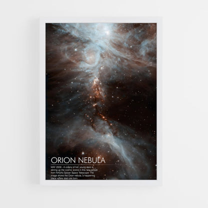 ap-orion nebula-3 cadre Blanc