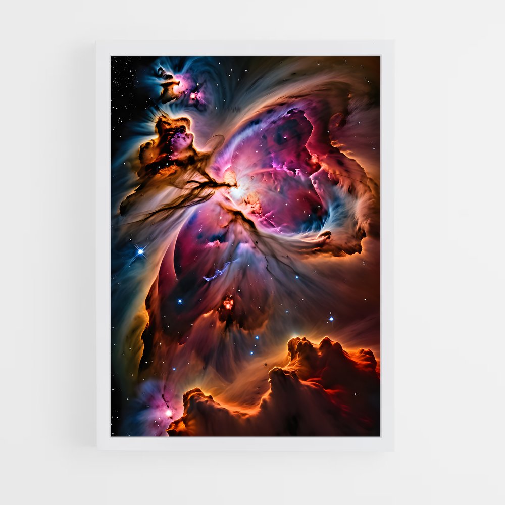 ap-orion nebula-4 cadre Blanc