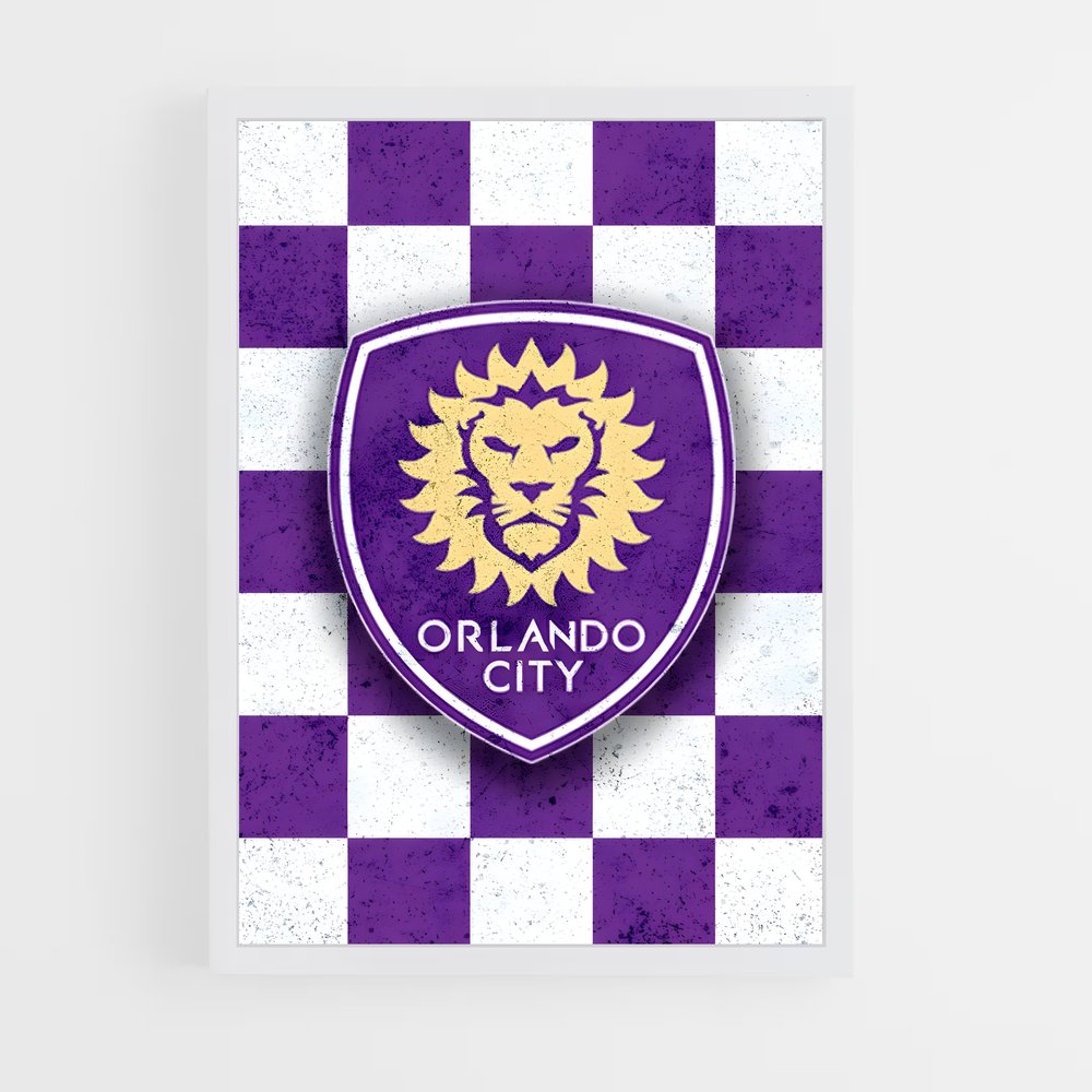 ap-orlando city sc-1 cadre Blanc