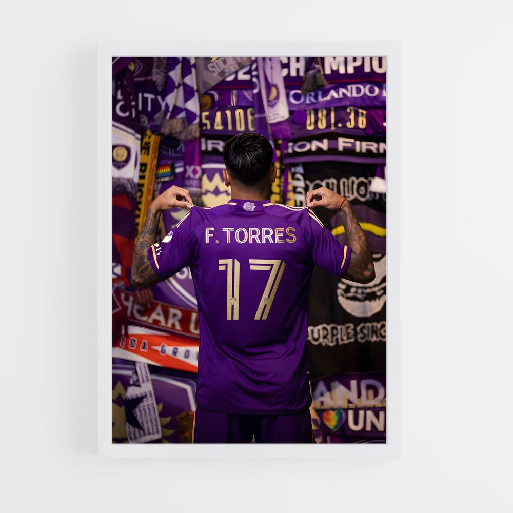 ap-orlando city sc-6 cadre Blanc