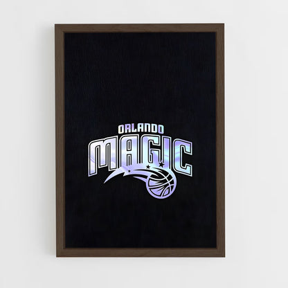 ap-orlando magic-5 cadre Bois foncé
