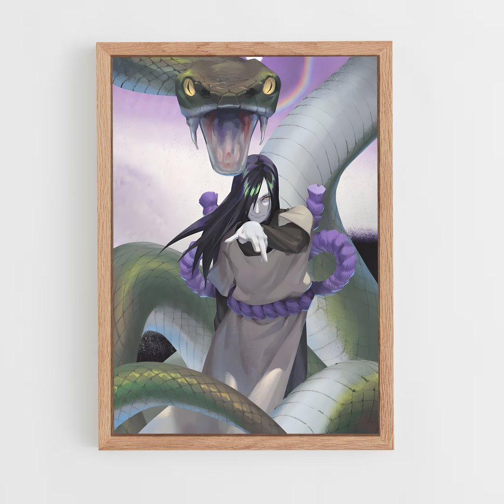 ap-orochimaru-10 cadre Bois clair