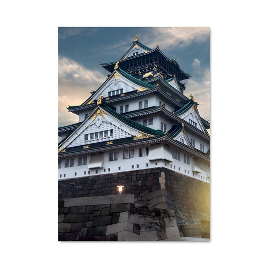 Poster Osaka castle 88329
