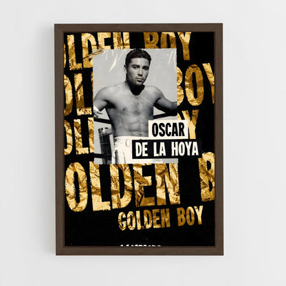 ap-oscar de la hoya-5 cadre Bois foncé
