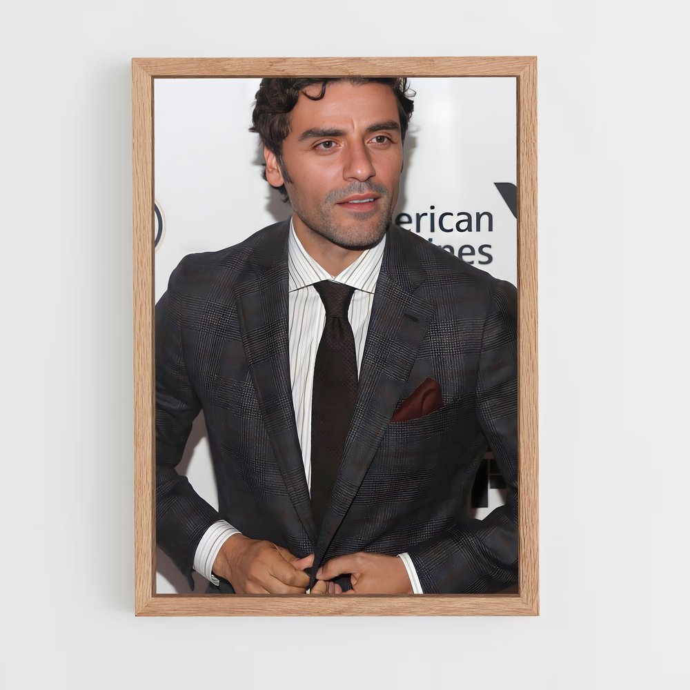 ap-oscar isaac-1 cadre Bois clair