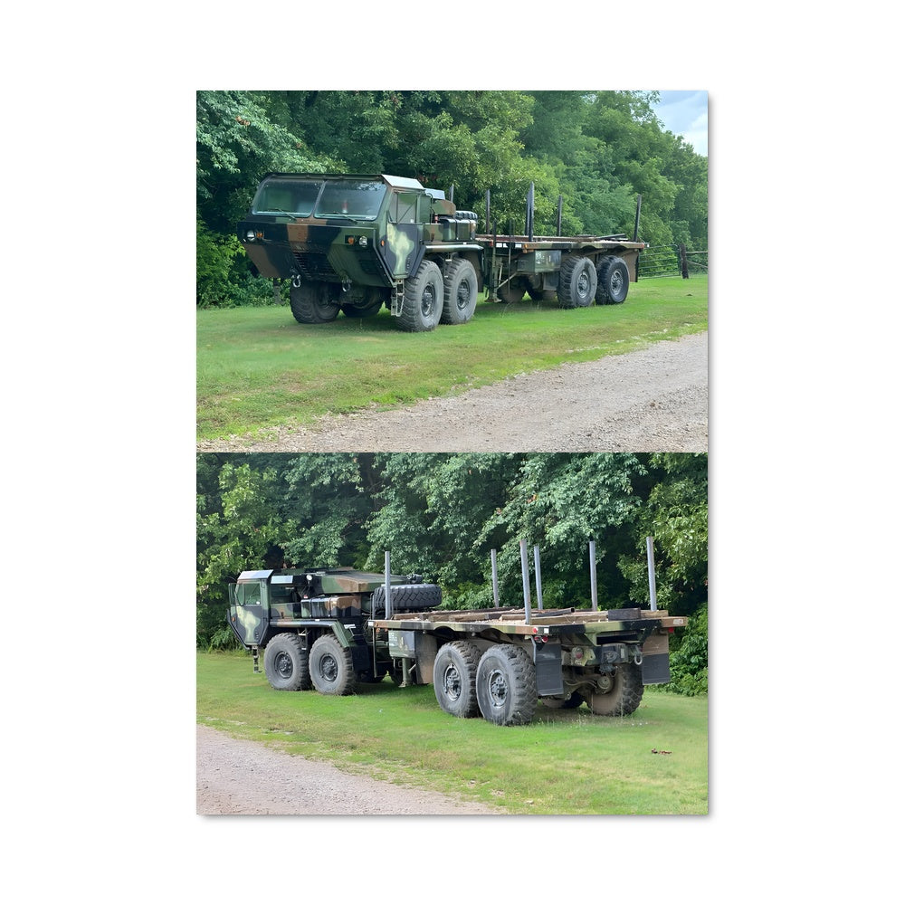 Poster Convoi Militaire