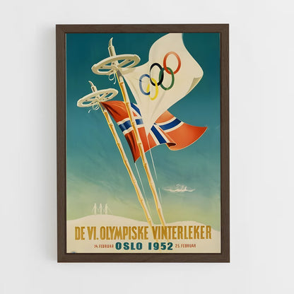 ap-oslo 1952-1 cadre Bois foncé