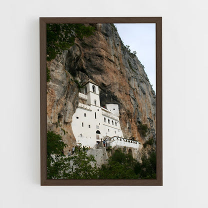 ap-ostrog monastery-1 cadre Bois foncé