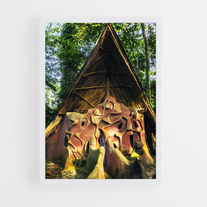 ap-osun osogbo sacred grove-1 cadre Blanc