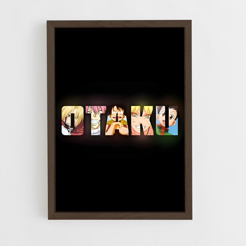 ap-otaku-5 cadre Bois foncé