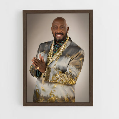 ap-otis williams-1 cadre Bois foncé