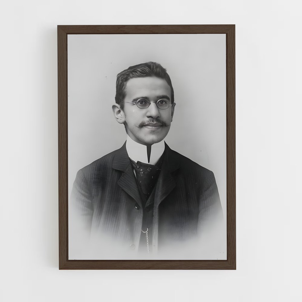 ap-otto wessely-3 cadre Bois foncé