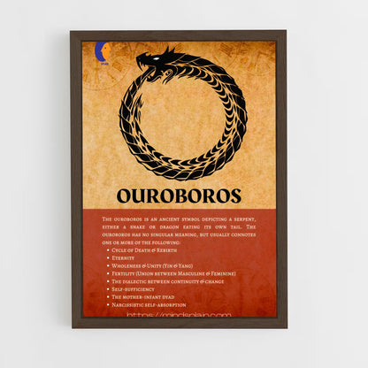 ap-ouroboros-4 cadre Bois foncé